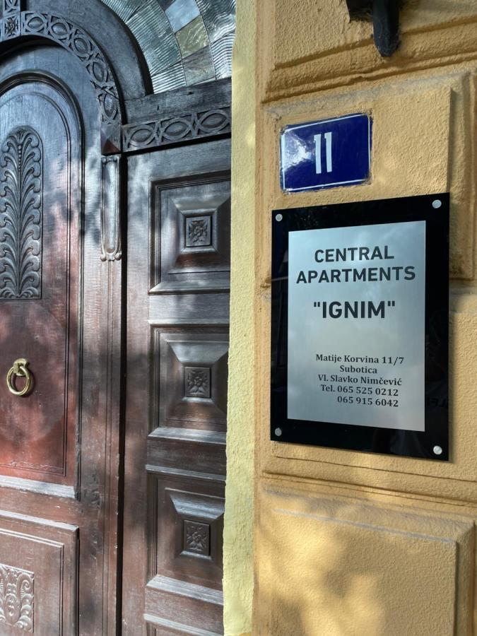 Ignim Apartment Subotica Exterior foto